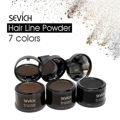 Sevich Hairline Repair Filling Powder With Puff Sevich Fluffy Thin Powder Pang Line Shadow Powder Forehead Hair Makeup Concealer