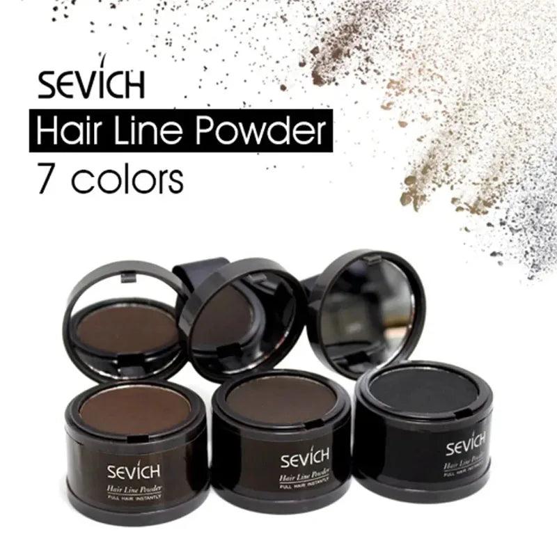 Sevich Hairline Repair Filling Powder With Puff Sevich Fluffy Thin Powder Pang Line Shadow Powder Forehead Hair Makeup Concealer